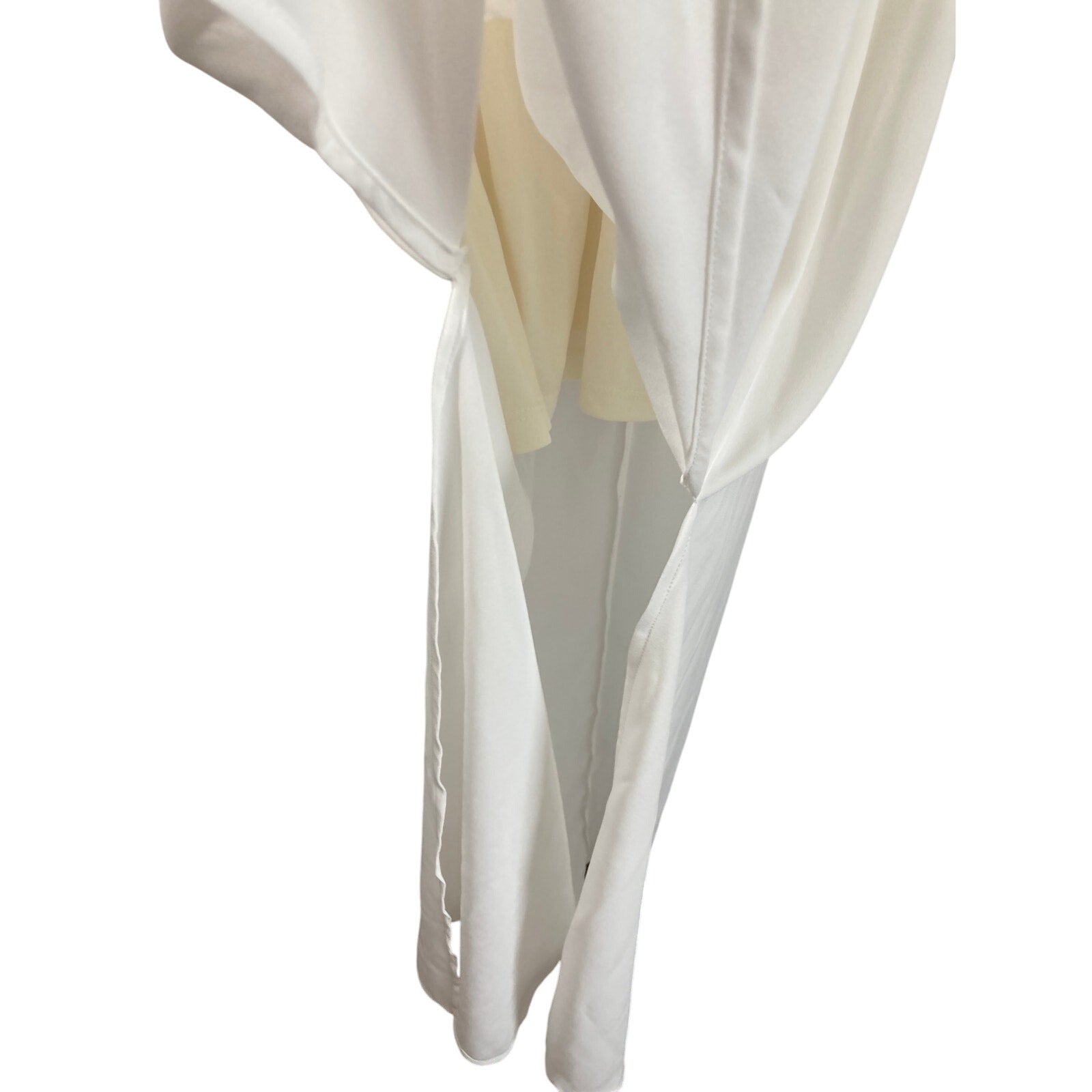 Show Me Your Mumu XS Off Shoulder White Maxi Hacienda Dress