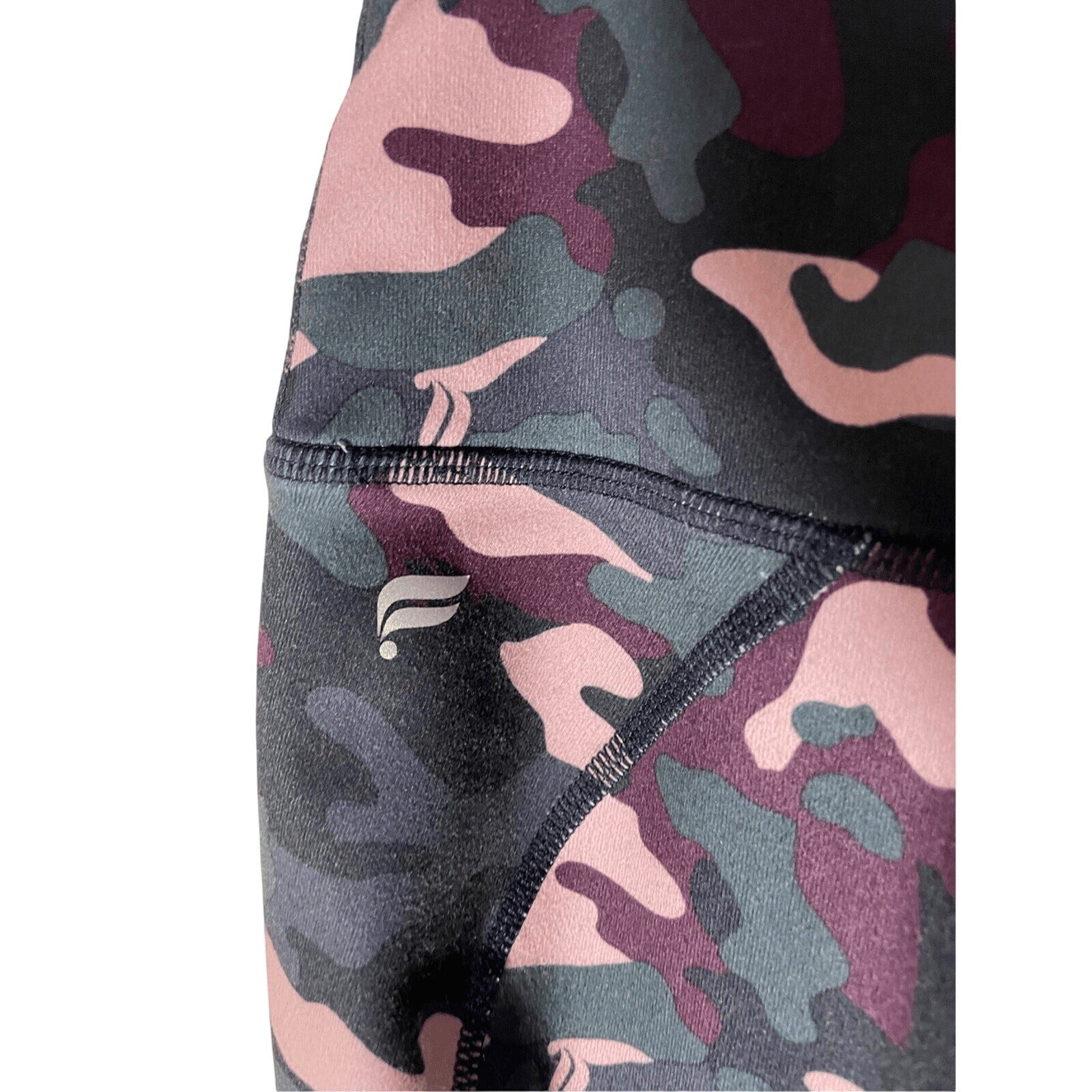 Fabletics boost power hold camo 7/8 leggings