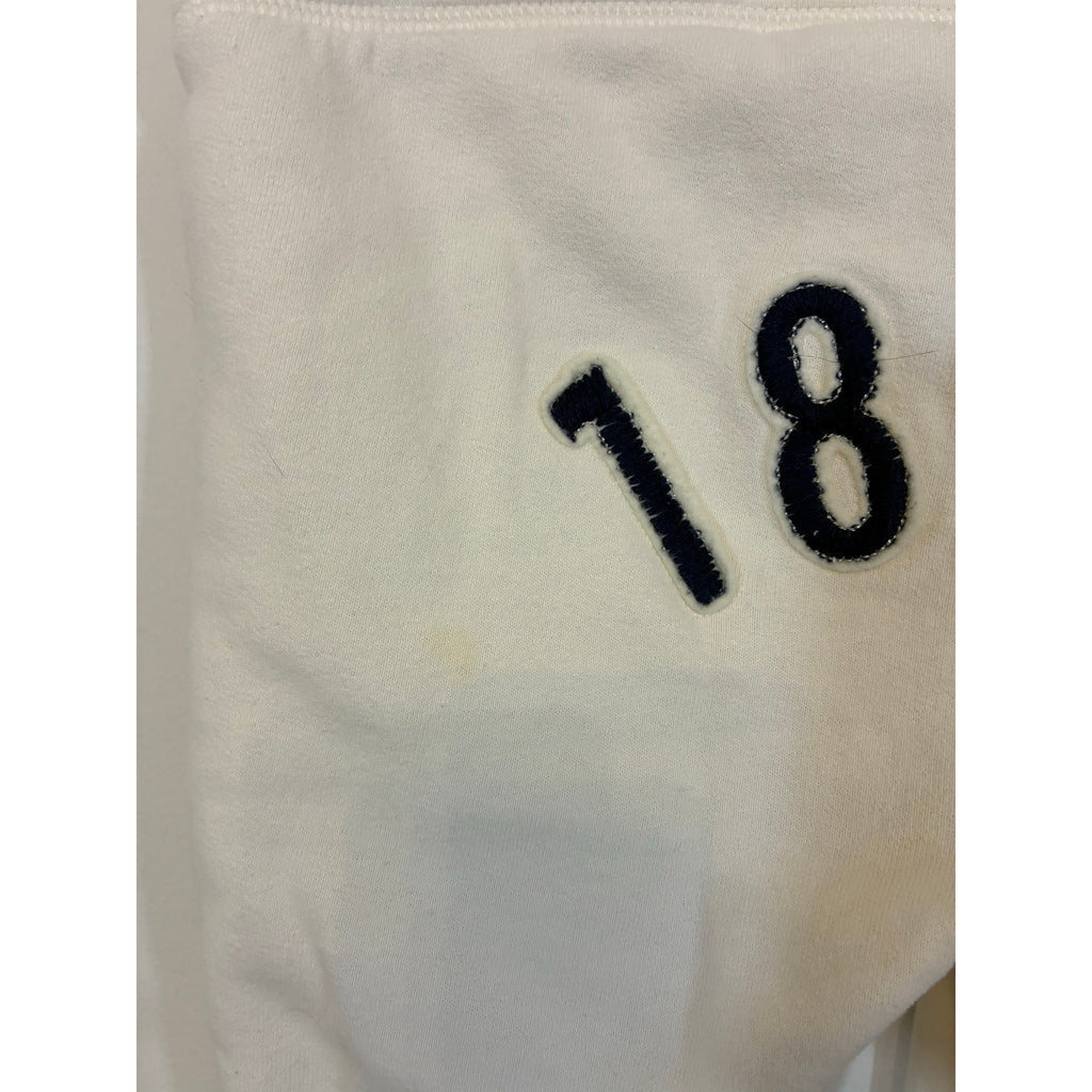 Vintage Y2K Abercrombie & Fitch 1892 Spellout Fold Over Flare Yoga Pants XL