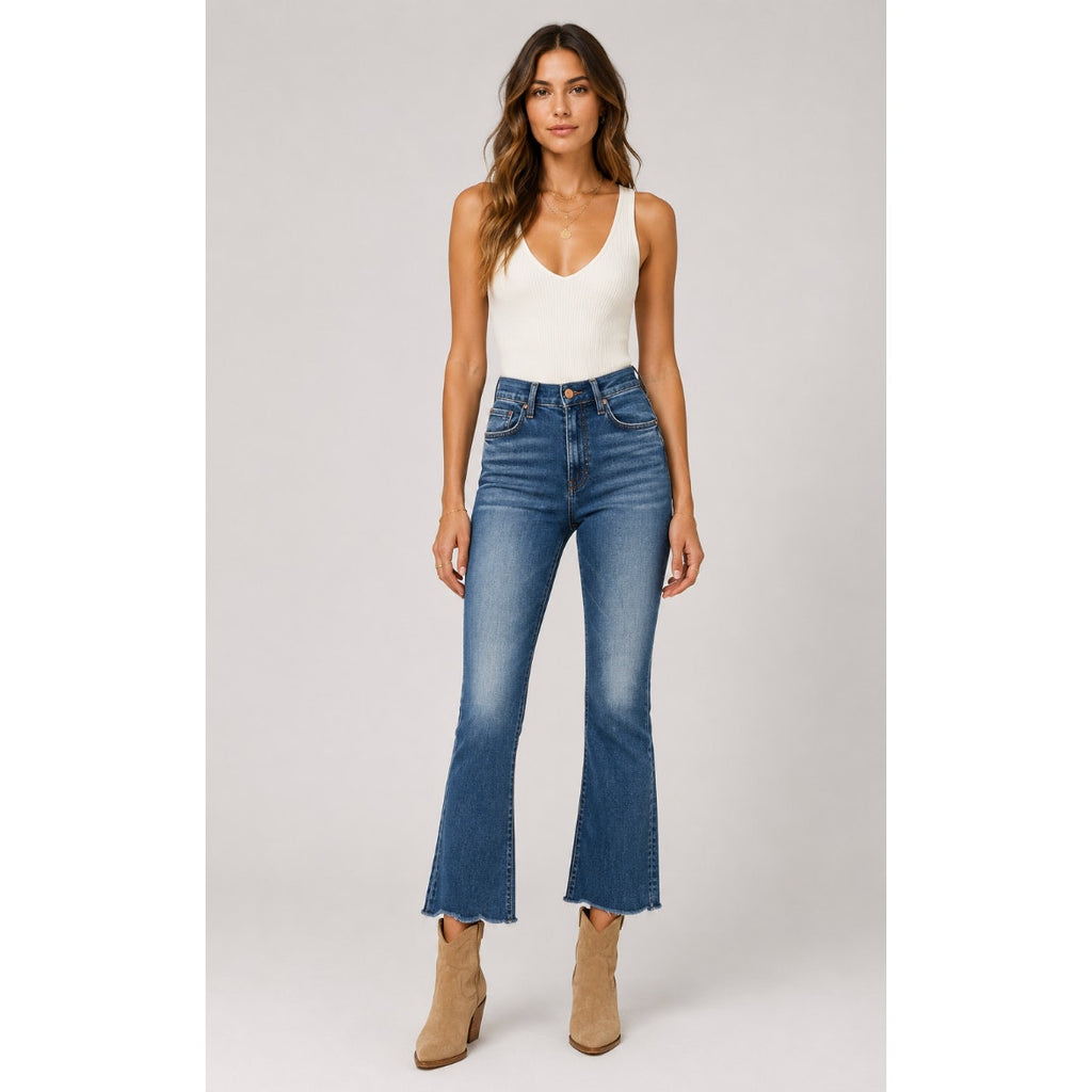mother the hustler high rise ankle fray jeans 28 western cowboy rodeo cowgirl