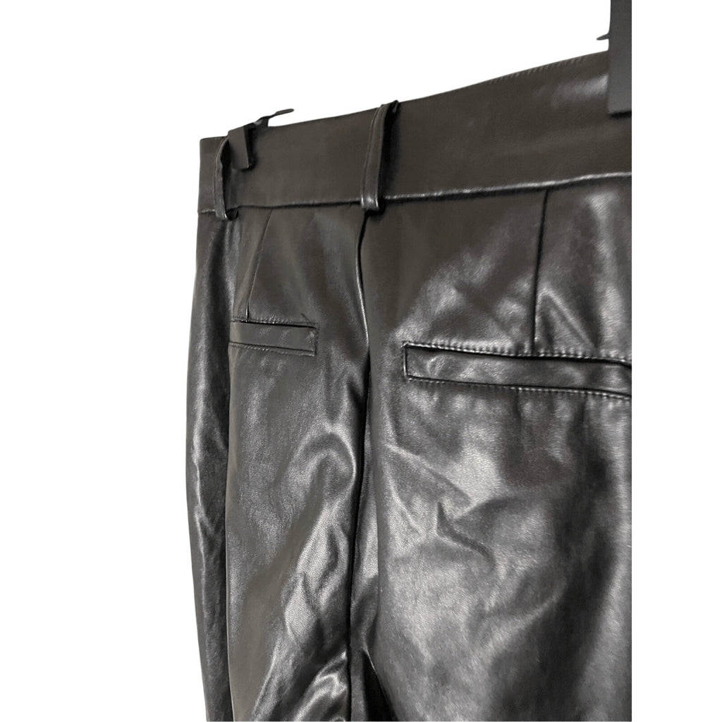Windsor Women's XS Faux Leather Black Festive Trousers Festival Western Grunge