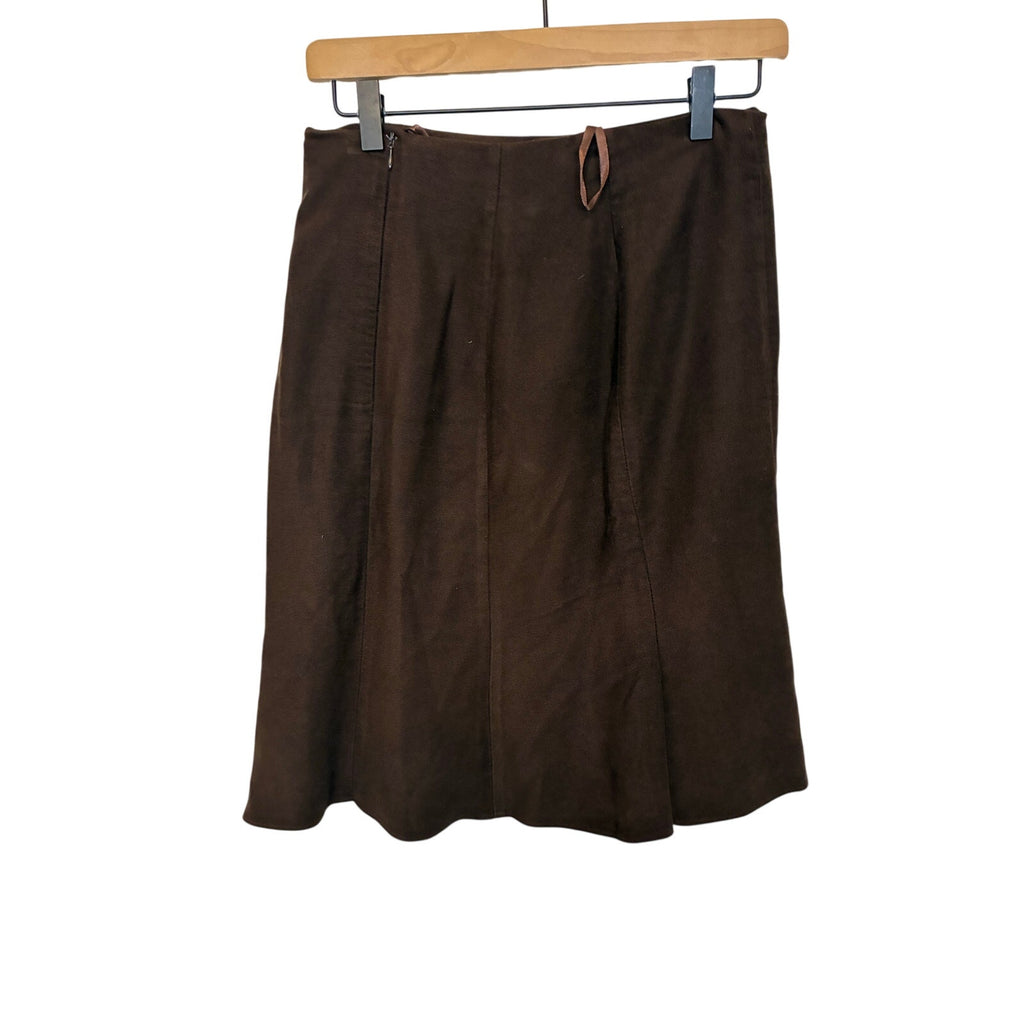 Artz Model SZ 38 Chocolate Espresso Brown Modern Minimalist Indie Retro Pleated