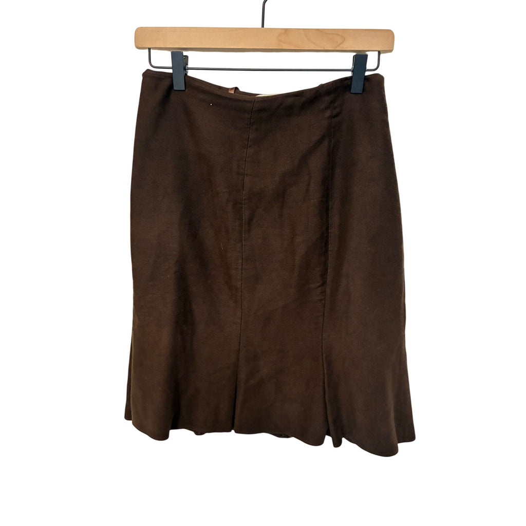 Artz Model SZ 38 Chocolate Espresso Brown Modern Minimalist Indie Retro Pleated