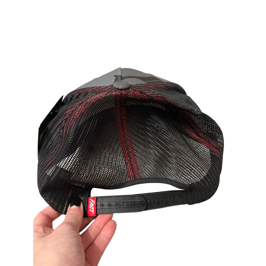 Fasthouse Forge Hat Camo Snapback Trucker Mesh Back Racing Cap NWT Streetwear
