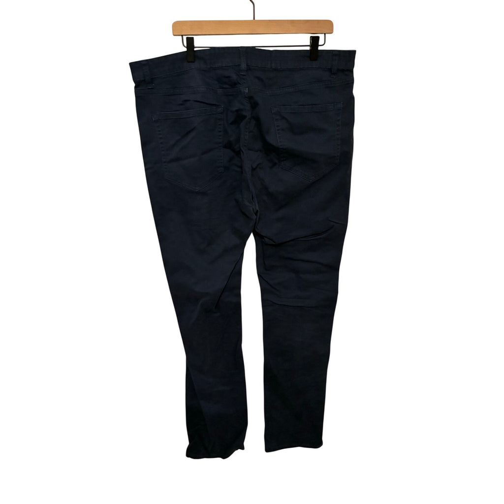 Amazon Essentials Navy Slim Fit 5 Pocket Pants Casual Stretch Chino Men’s 38x34