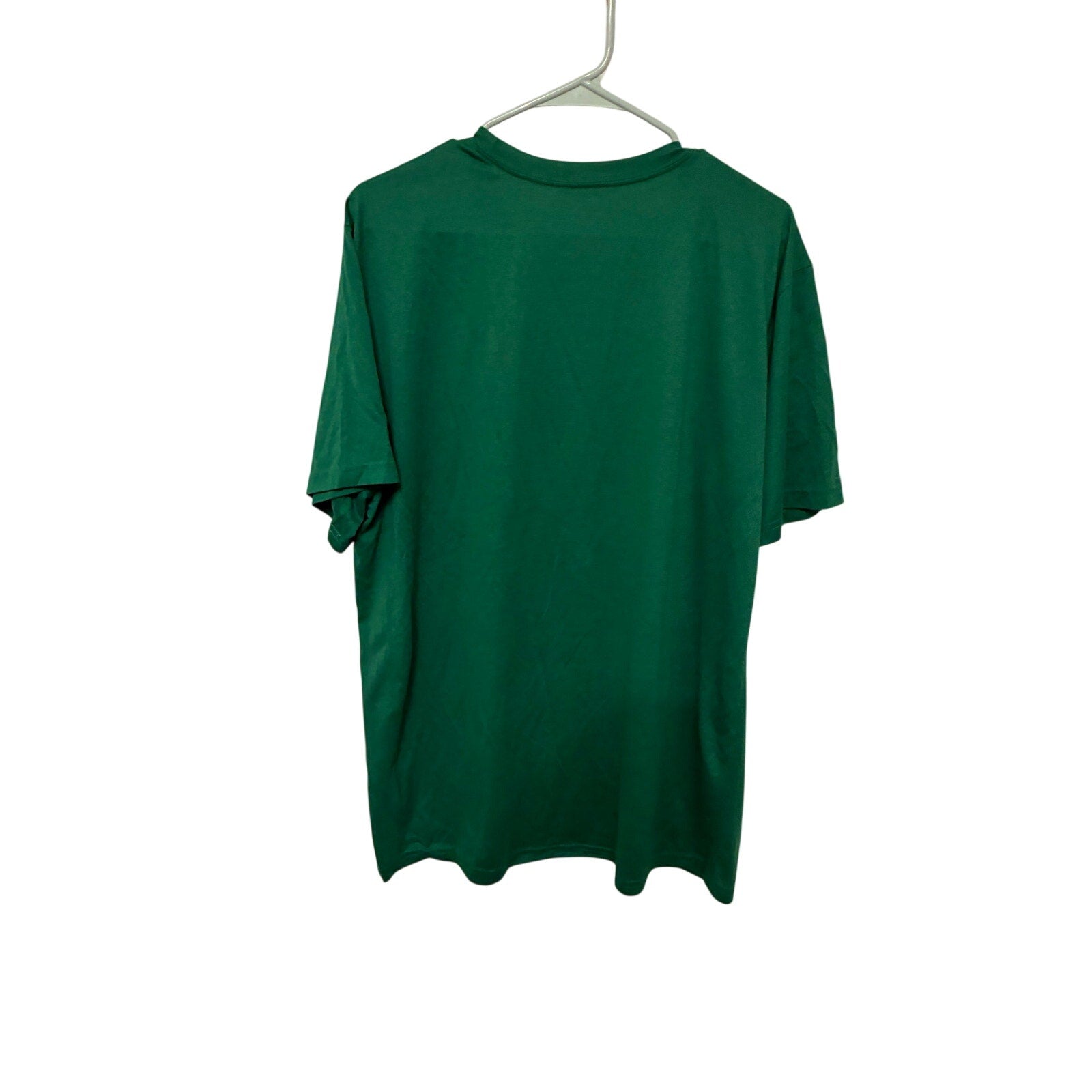 Nike Mens Green T Shirt XXL Athletic Crewneck Swoosh Short Sleeve Sportswear