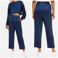 Free People FP Movement Surfside Navy Blue Jogger Pants Cropped Relaxed S