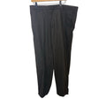 Gap Mens Wool Dress Pants Flat Front Striped Trousers Business Office 38x32