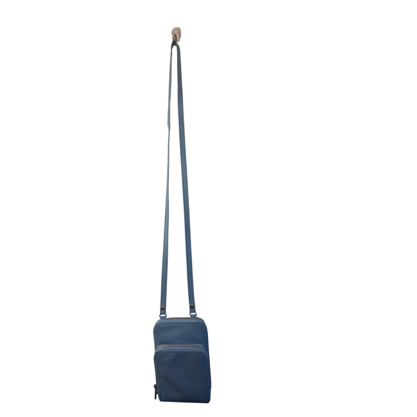 Y2K Blue Pastel Cell Phone Crossbody Pouch Purse