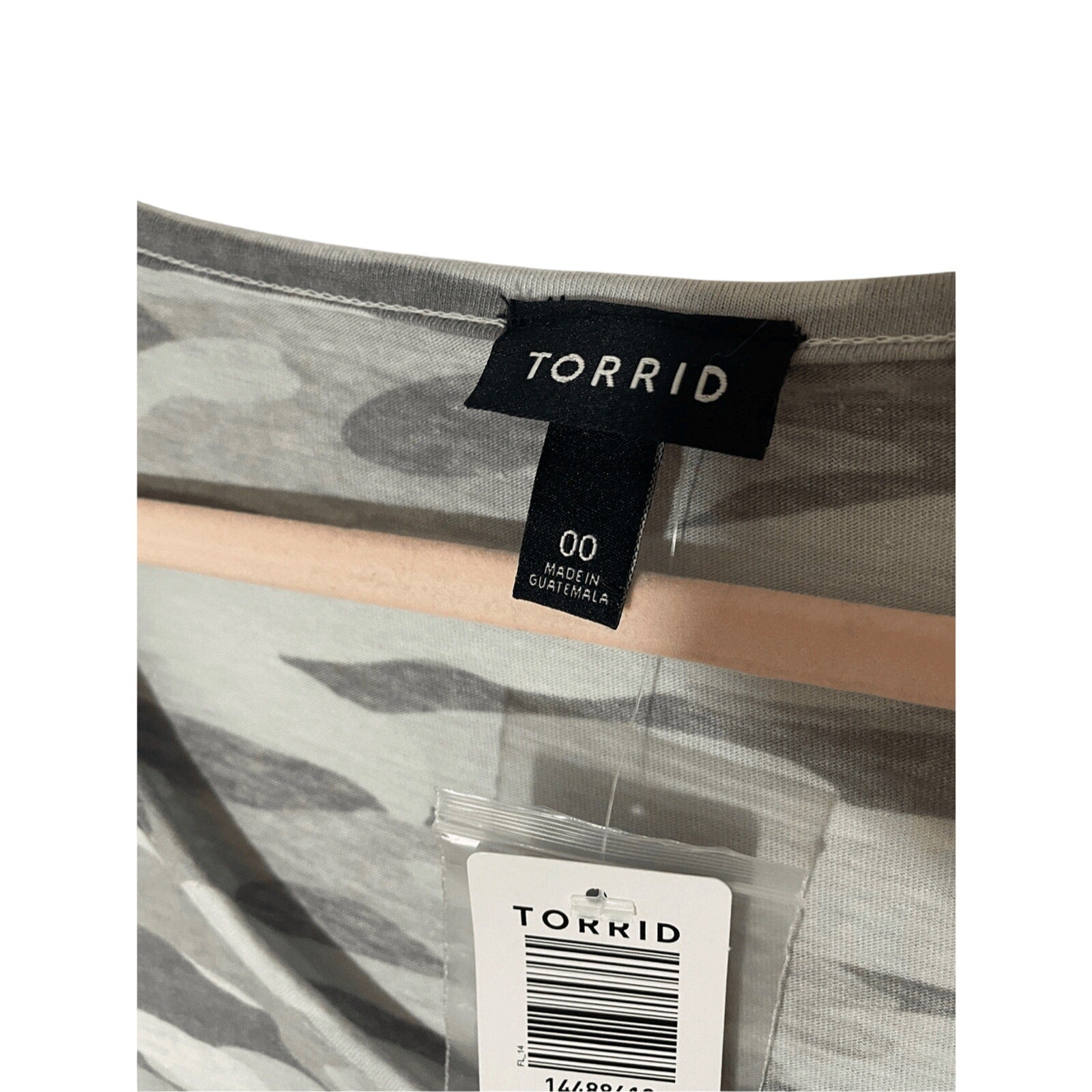 Classic Fit Vintage Burnout Camo Casual Collegiate Lounge Comfy V-Neck Tee