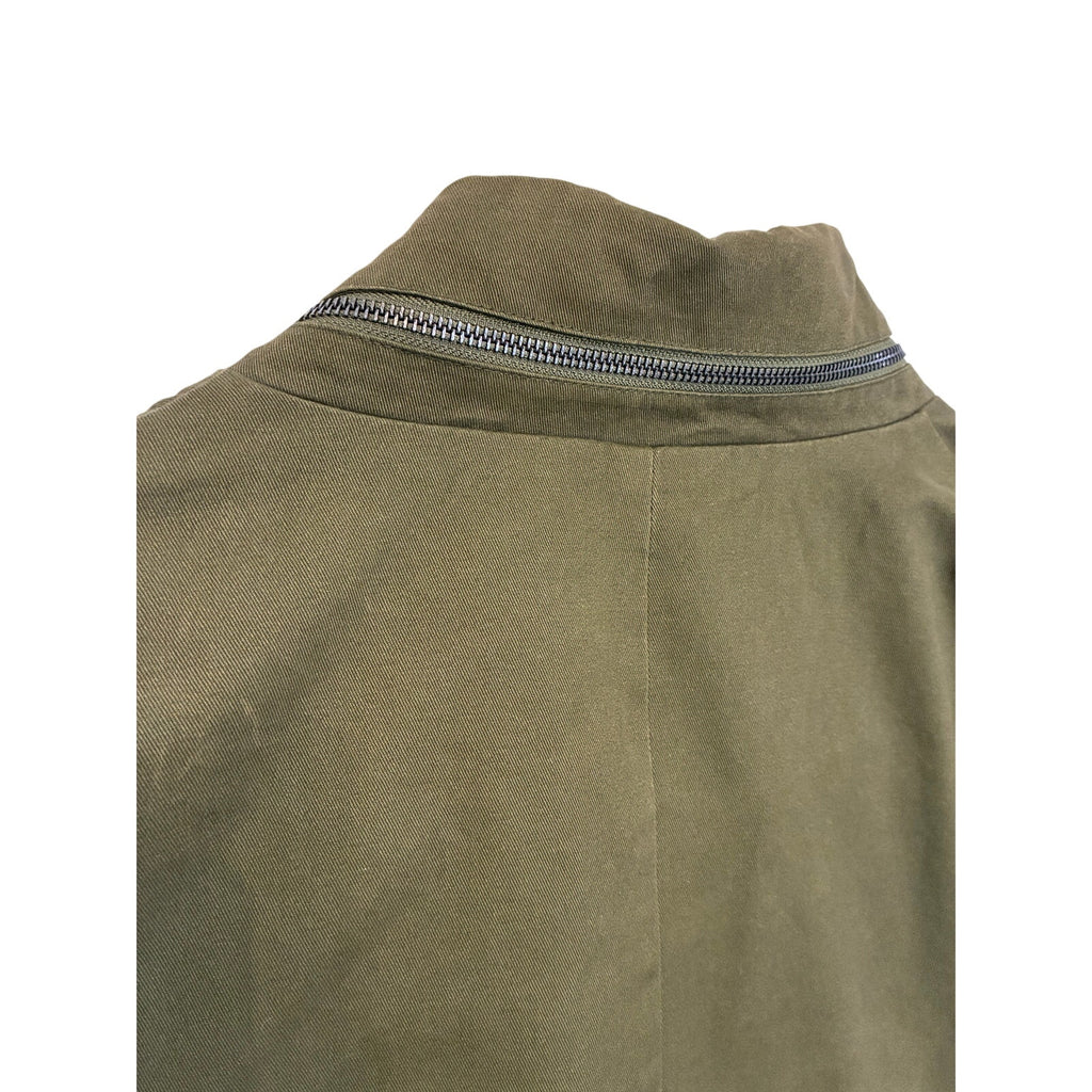 Alain Figaret Paris Utilitary Veste militaire Isao Men's Large Cotton Ripstop