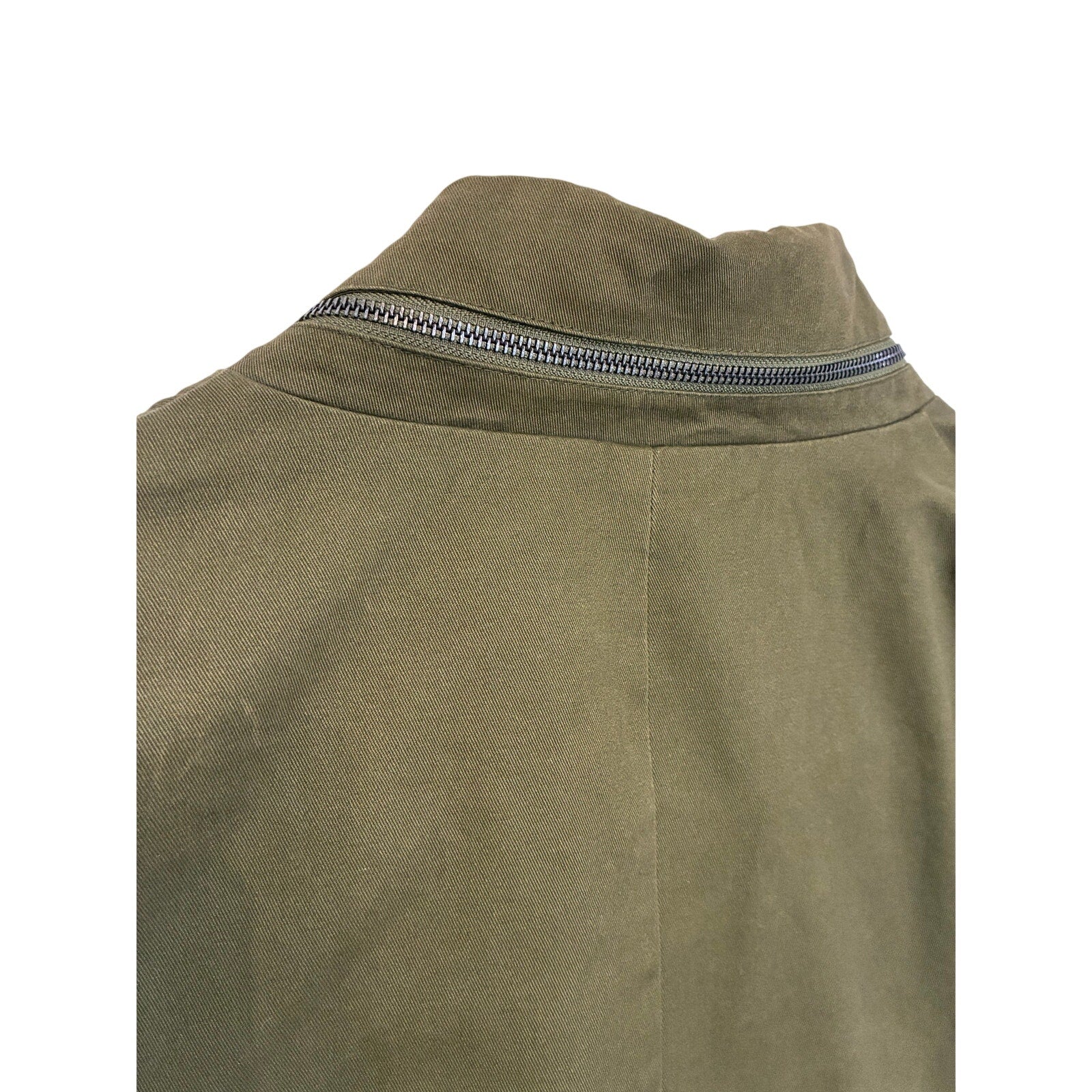 Alain Figaret Paris Utilitary Veste militaire Isao Men's Large Cotton Ripstop