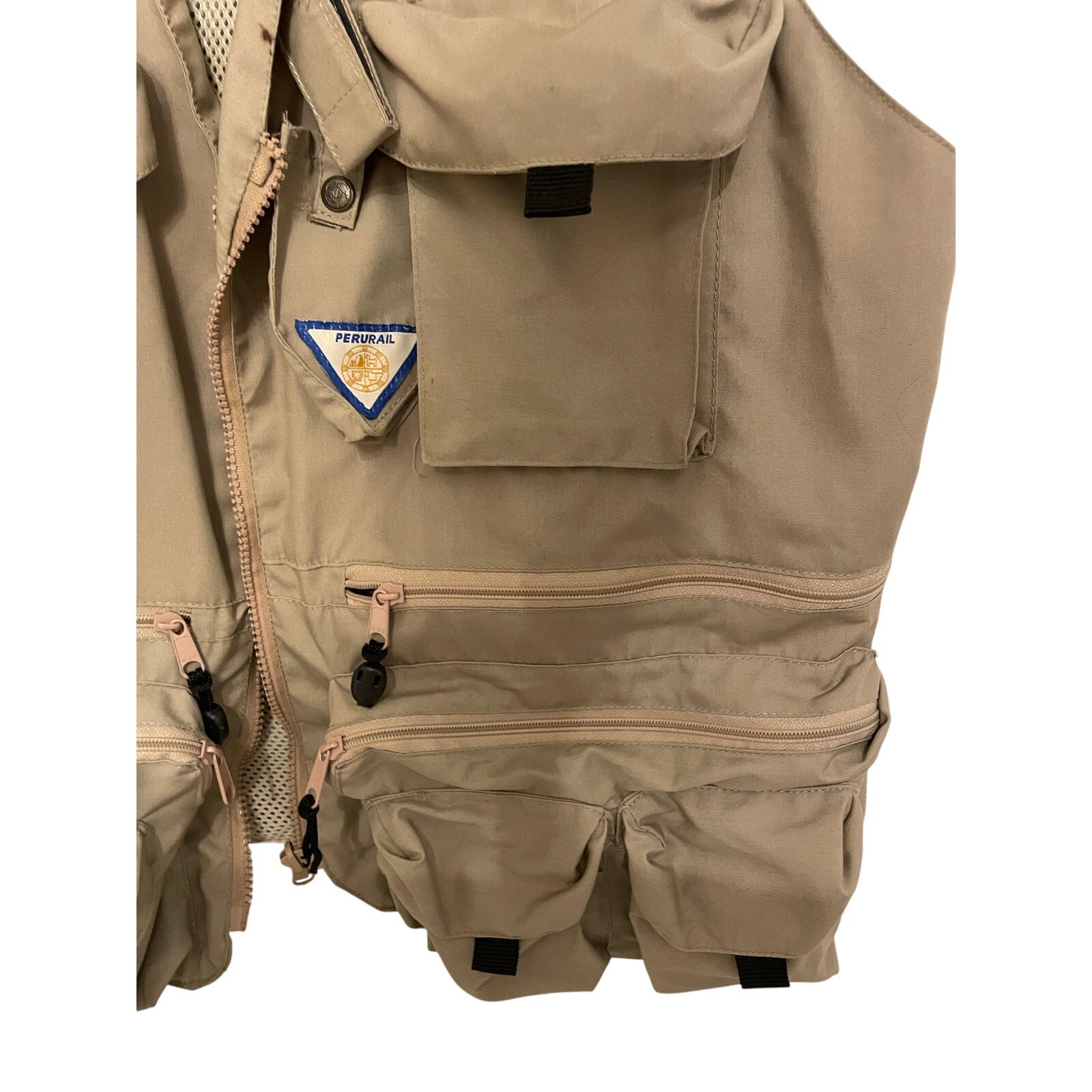 Serturan Tour Guide Incas L Cargo Cusco Gorpcore Utility Perurail Hiking Vest