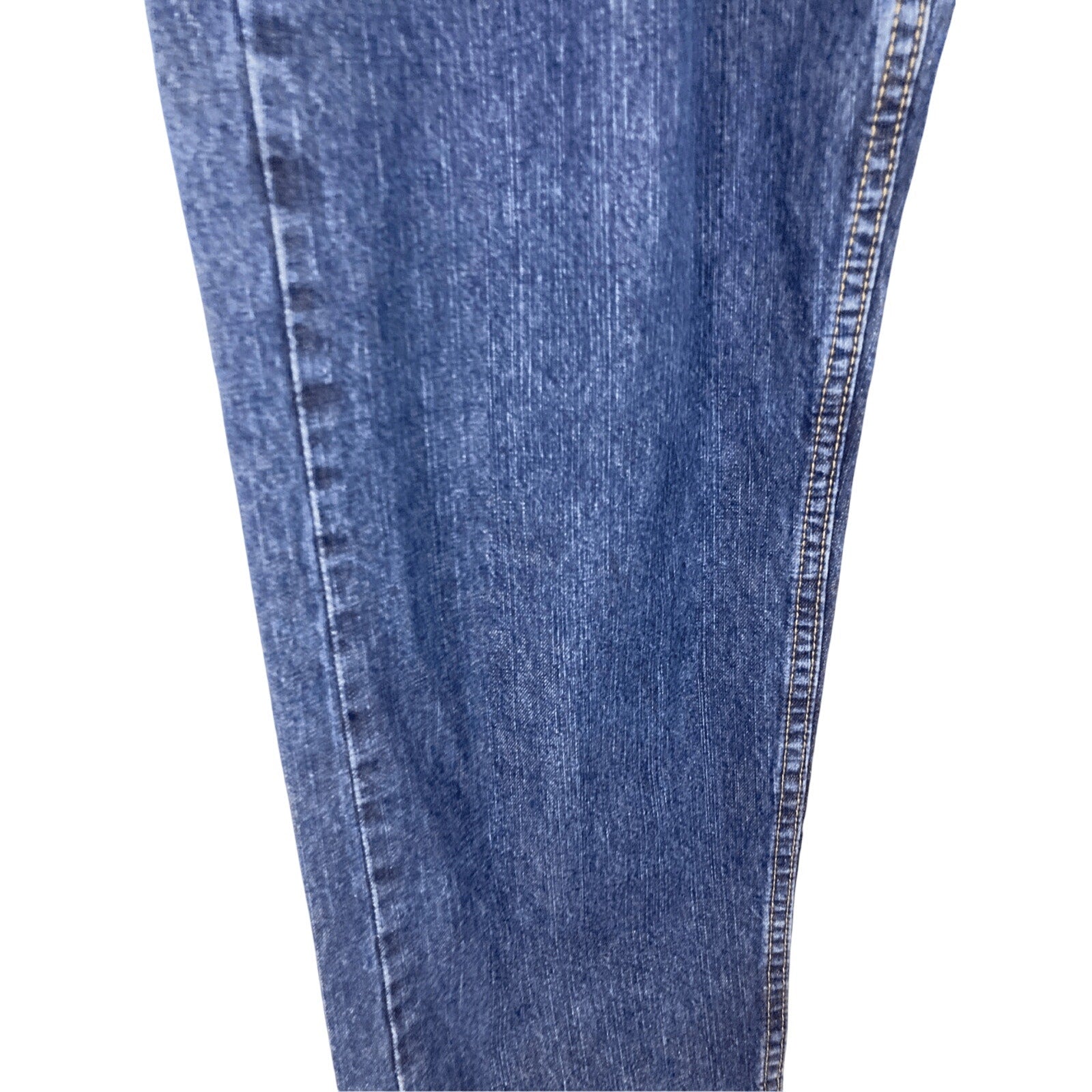 Wrangler Blues Women's Sz 10 Tall Bootcut Denim Straight Leg Relaxed Dad Jeans