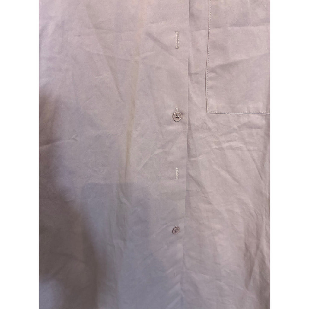 NWT Poplin Oversized Button Down Shirt Nasty Gal Prep School Country Club 2