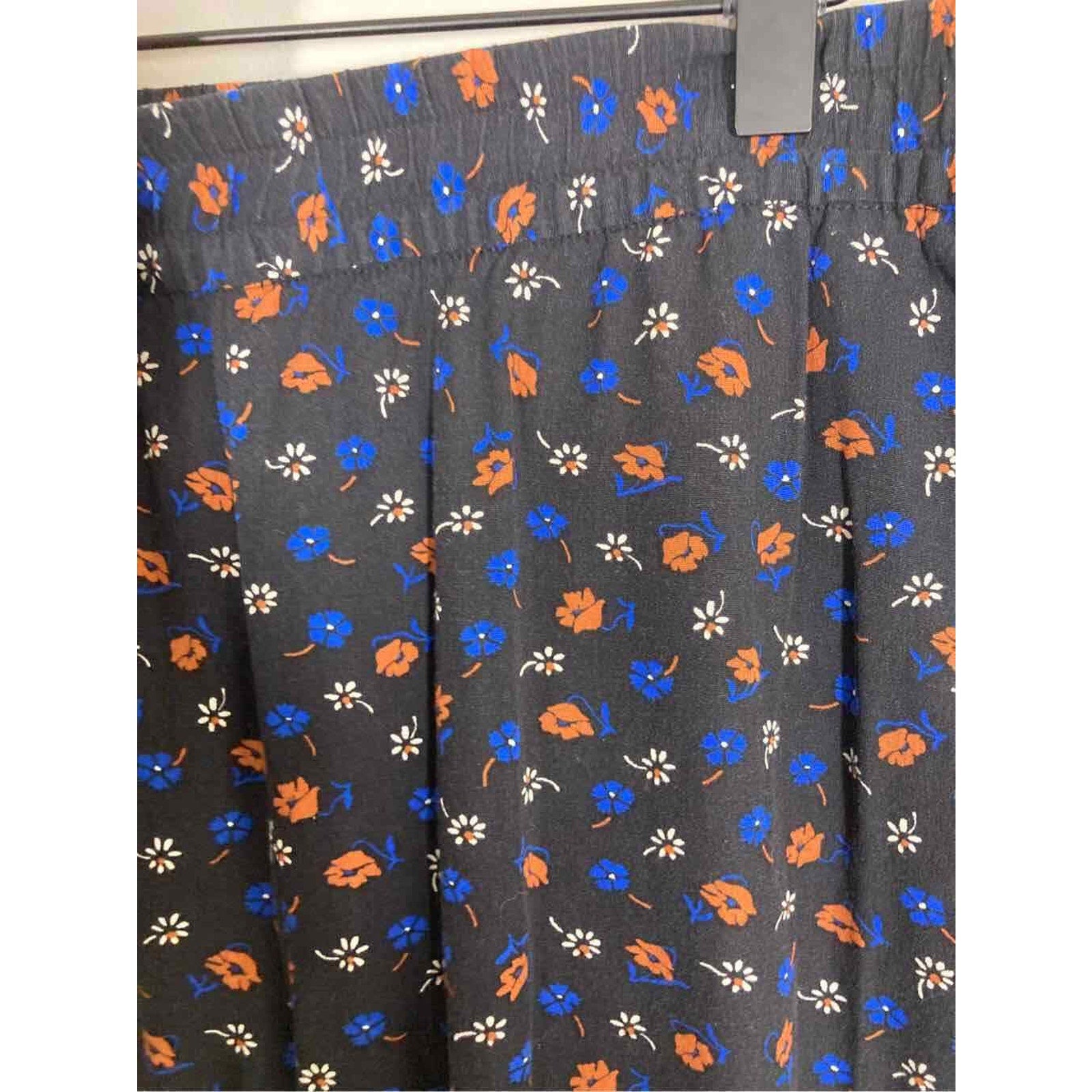 Madewell Floral Bloomcore Loungewear Lagenlook Navy Loose Fit Joggers