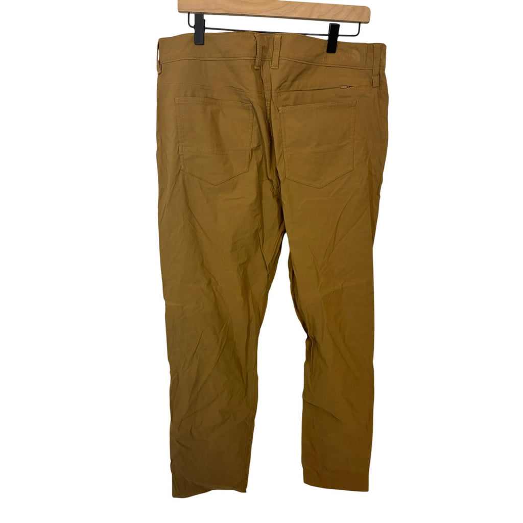 The North Face Men’s Brown Stretch Hiking Pants Nylon Outdoor Trail Travel 38W