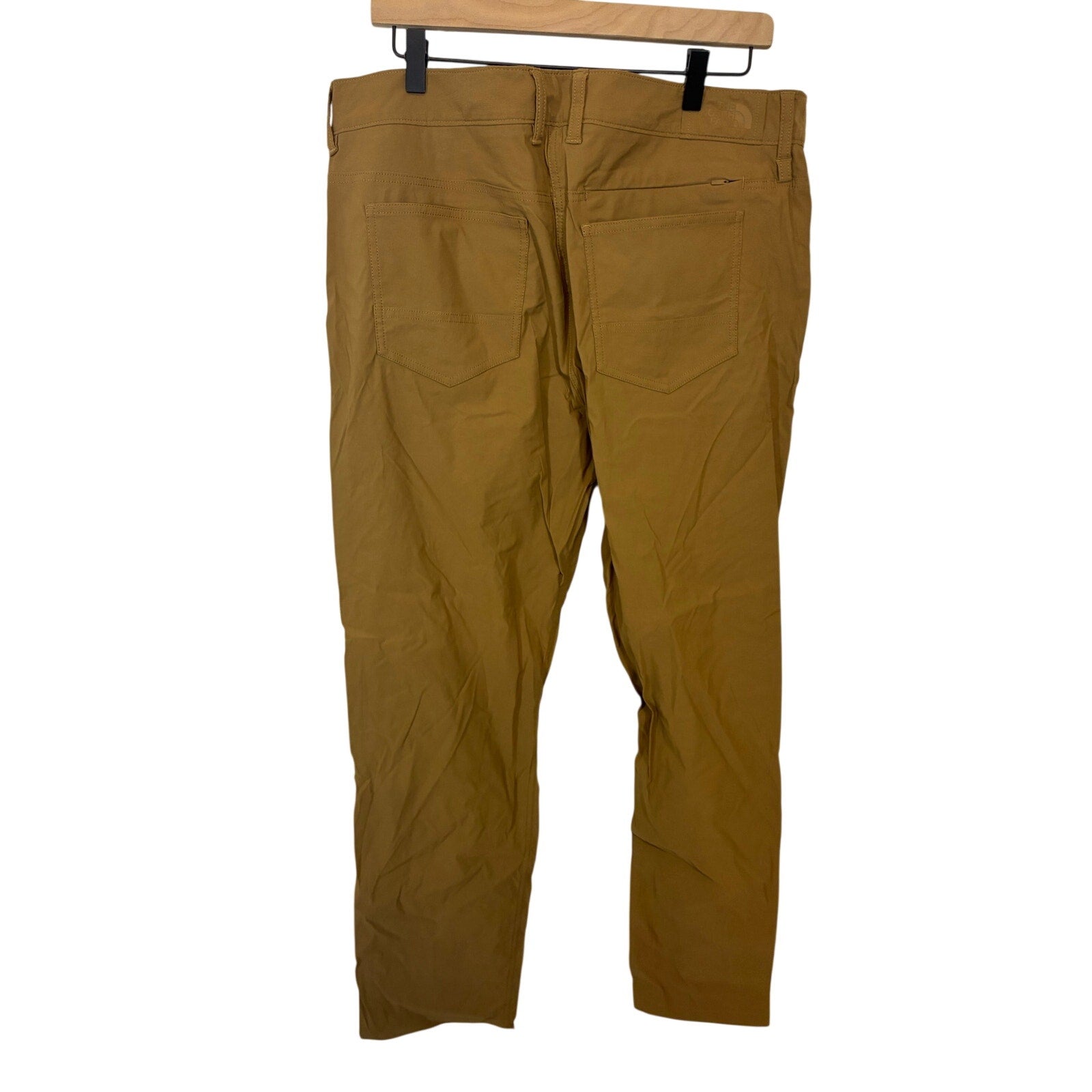 The North Face Men’s Brown Stretch Hiking Pants Nylon Outdoor Trail Travel 38W