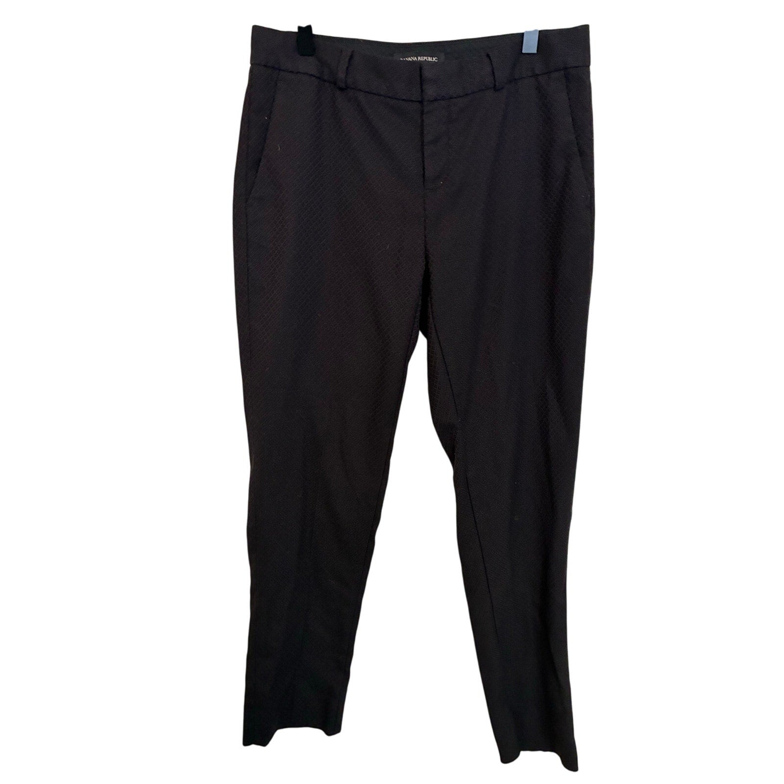 Banana Republic Women's Hampton Pant Black Sz 2 Corporate Career Business Work