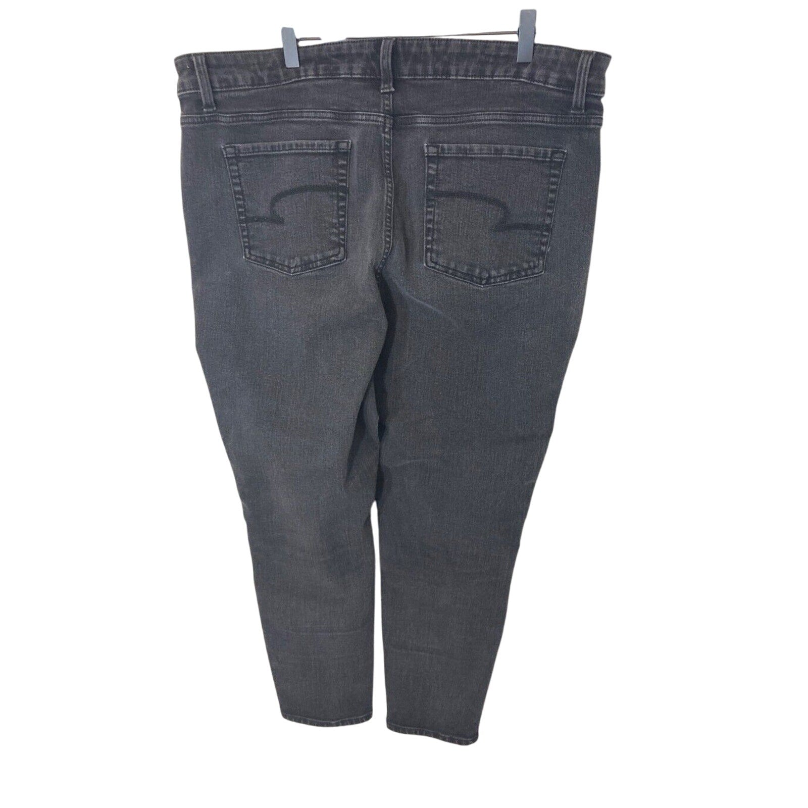 Time & Tru Women's Plus Size High Rise Black Skinny Jeans