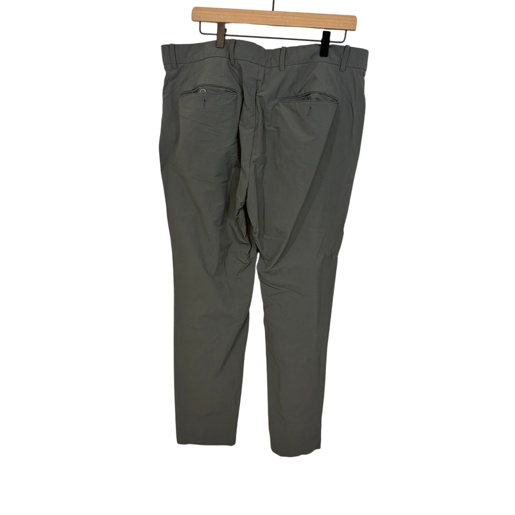Gap Slim Fit Gray Lightweight Tech Travel Chino Pants Men's 36x34