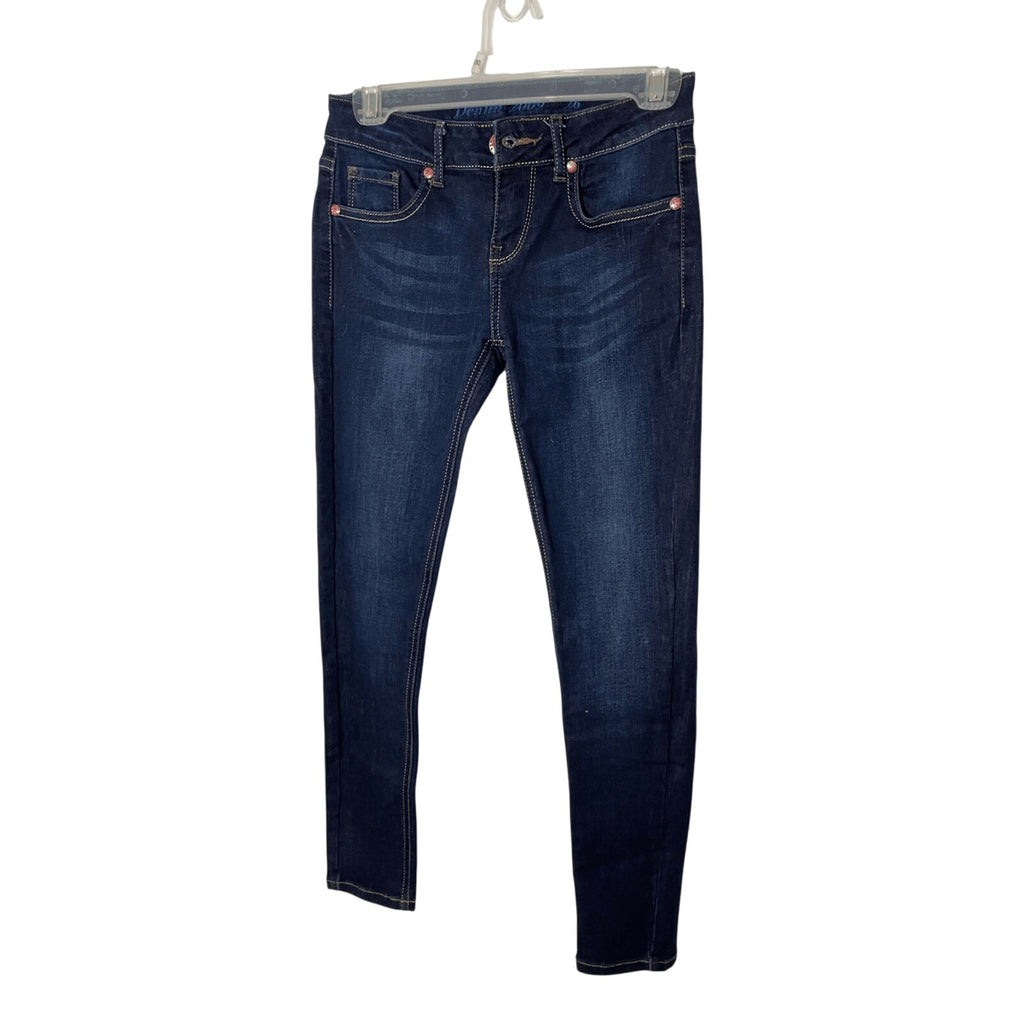 NWT Levis Denim 2009 Edition High Rise Dark Wash Mid Rise Skinny Jeans sz 26