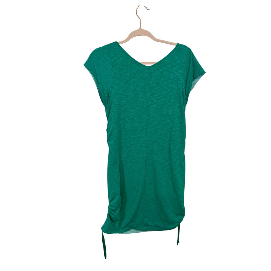 Title Nine Matahari Reversible Dress Jersey Knit Zip Lightweight Travel Outdoor