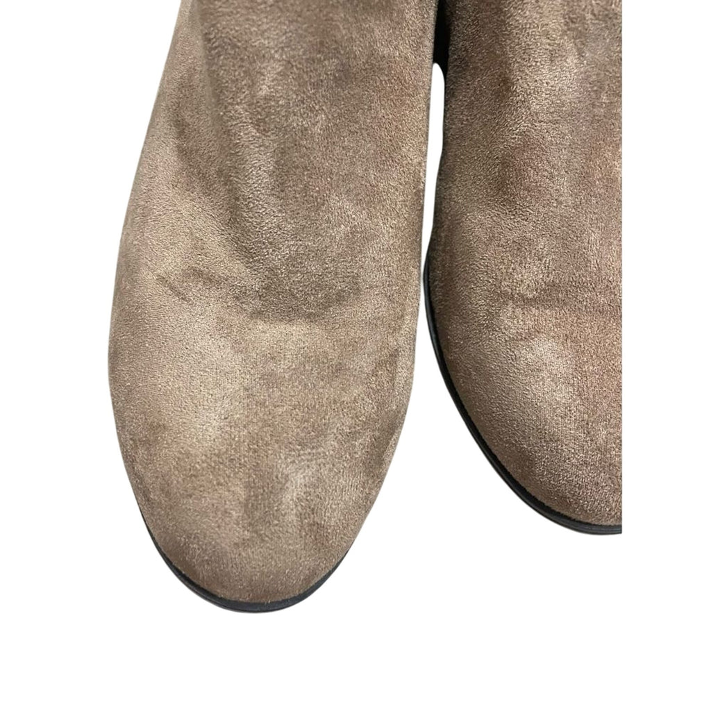 Pierre Dumas Booties Brown Size 11 Double Side Zipper Ankle High Western Booties
