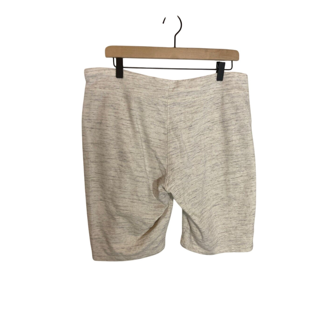 Eddie Bauer Men's Large Light Grey Sweat Casual Athletic Comfort Shorts