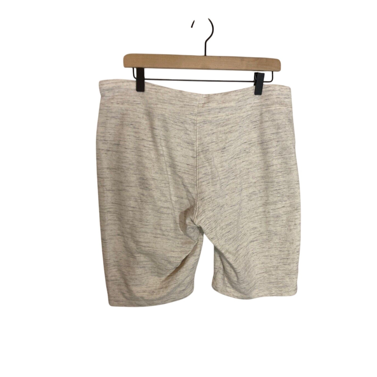 Eddie Bauer Men's Large Light Grey Sweat Casual Athletic Comfort Shorts