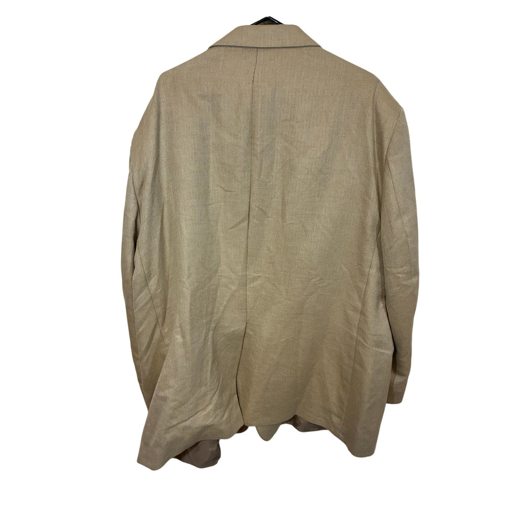 Jos A. Banks Men's Brown Camel hair Silk Blazer Sports Coat Jacket 56 Big Tall