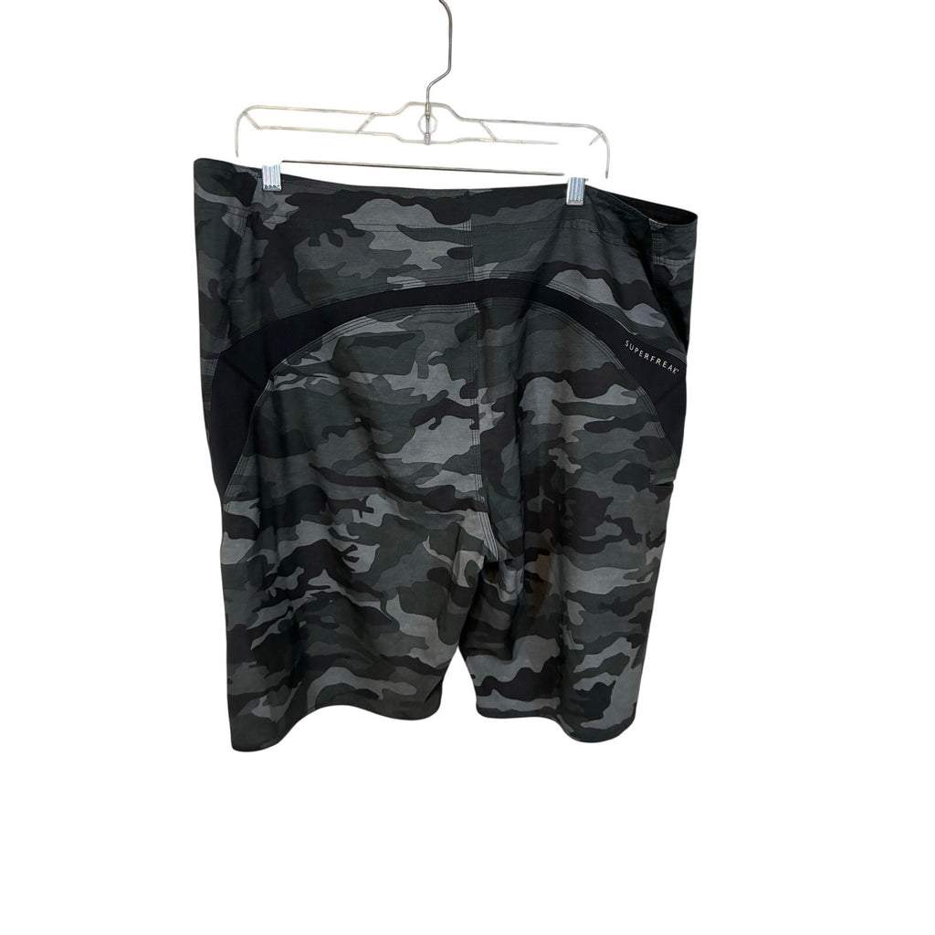 O'Neill Superfreak Camo Boardshorts Mens 38 Surf Swim Stretch Performance