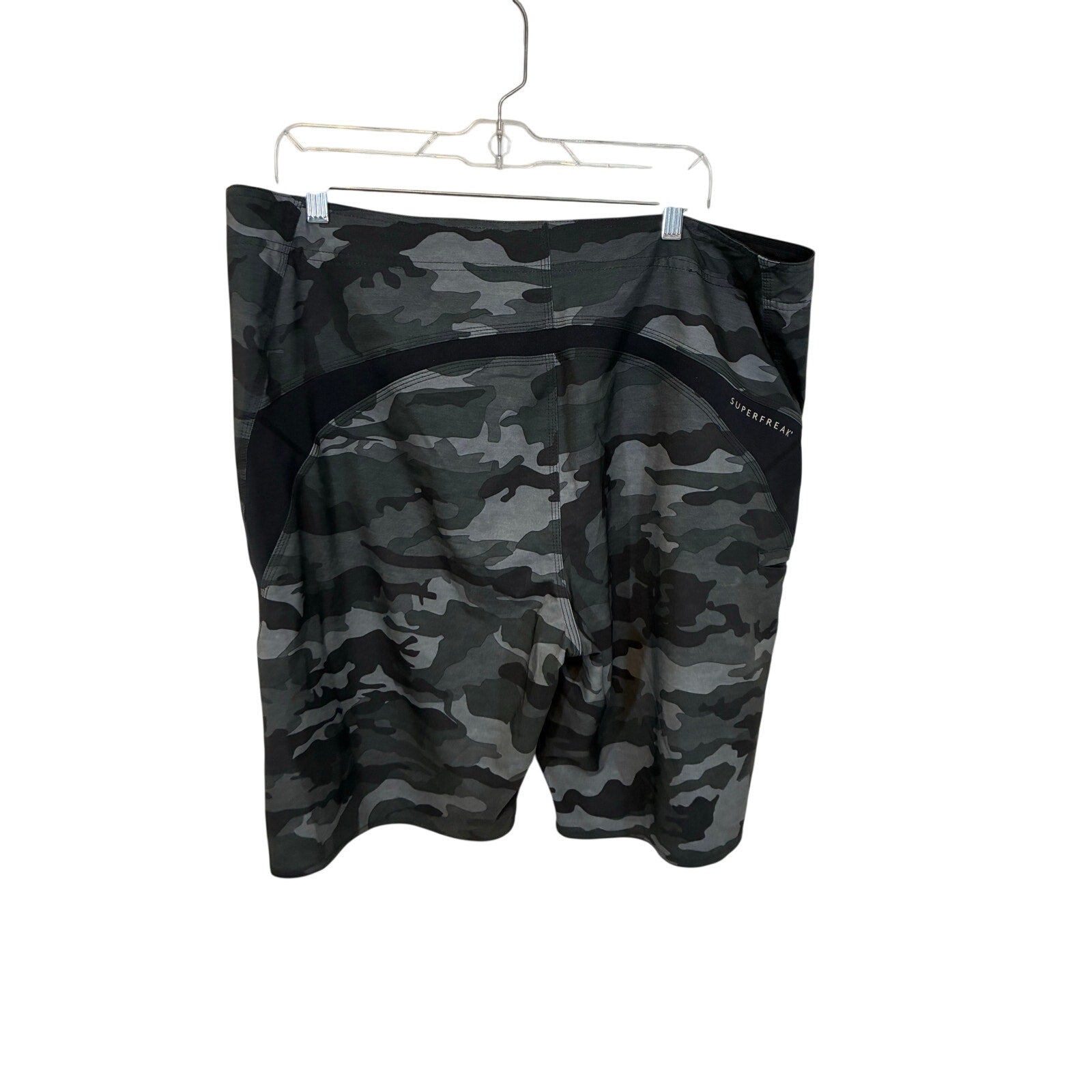 O'Neill Superfreak Camo Boardshorts Mens 38 Surf Swim Stretch Performance
