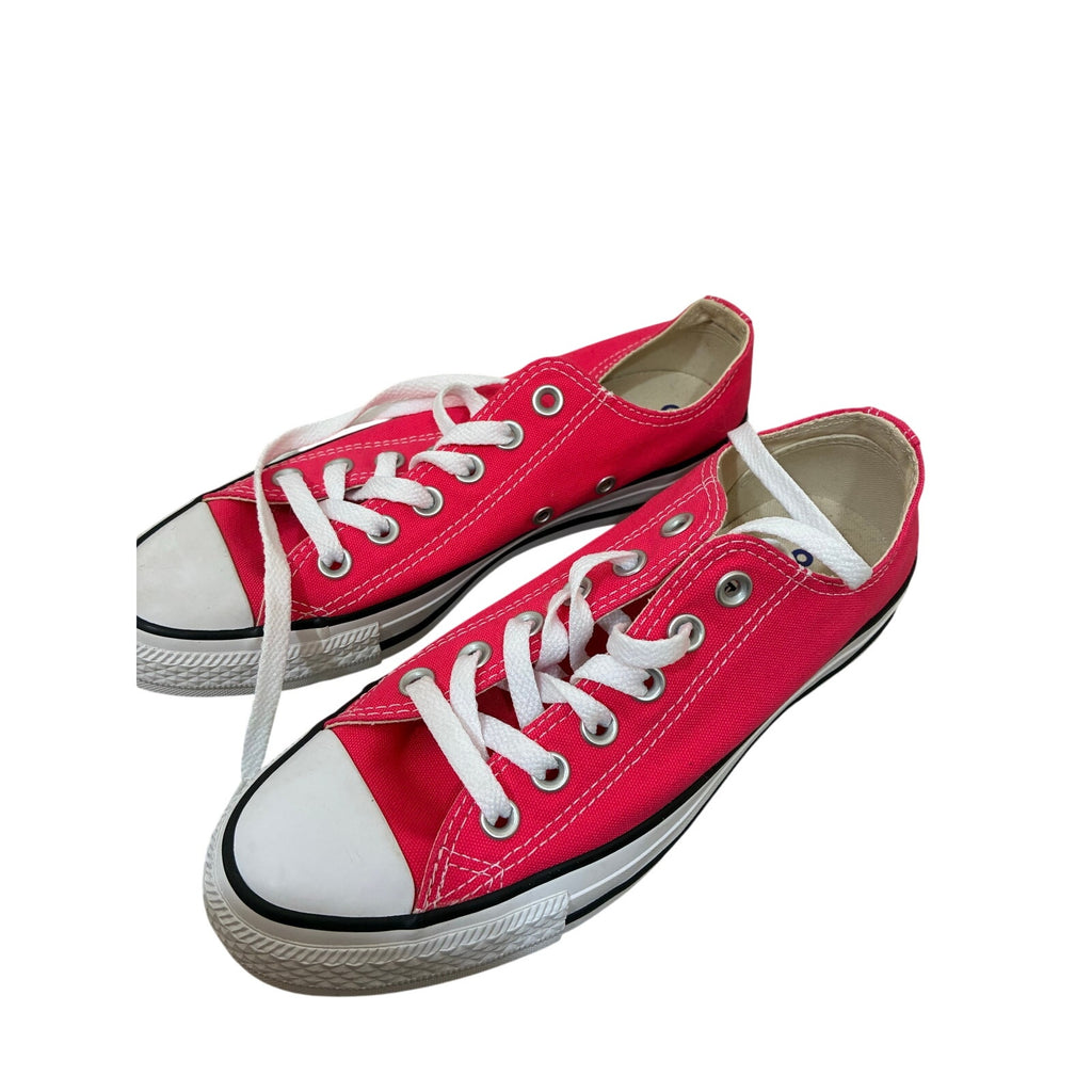 Converse Chuck Taylor All Star Low Strawberry Jam Pink Canvas Sneakers Women’s 7