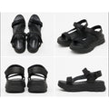 Sodas 10 Comfy Casual Preppy Ankle Strap Velcro Platform Hippie Retro Sandals