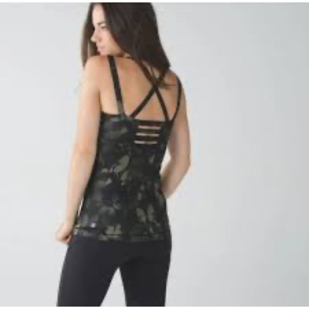 Lululemon Happy Strappy Tank Sz 6 Athletic Loungewear Sportswear Hiking Gorpcore