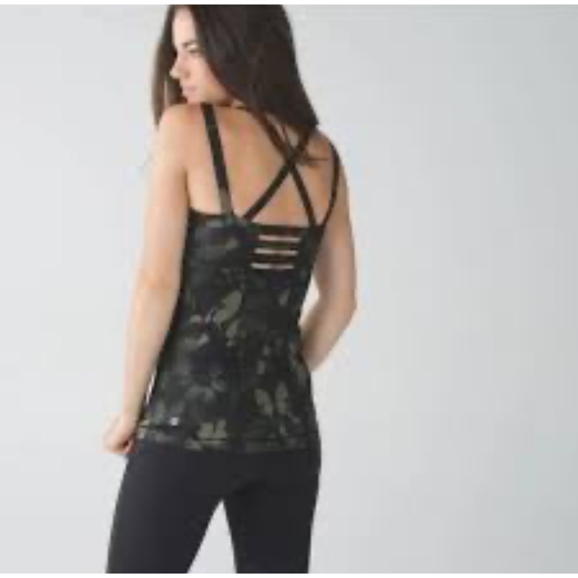 Lululemon Happy Strappy Tank Sz 6 Athletic Loungewear Sportswear Hiking Gorpcore