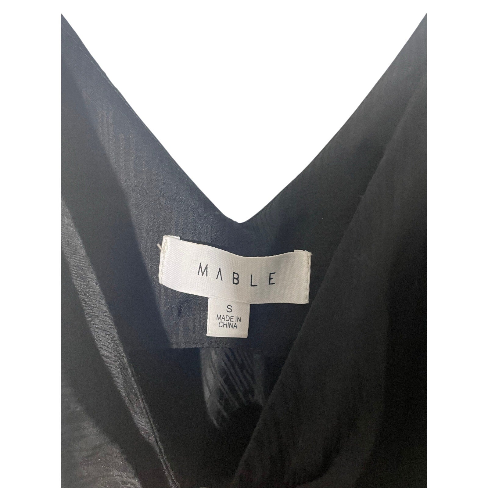 Mable Silk Little Black Dress Dark Romantics Femme Fatale Cinch Slip Dress S