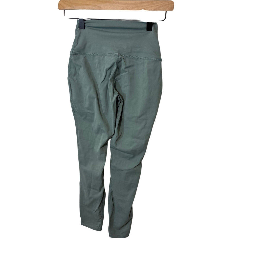Sage Green Buttery Soft Yoga Leggings Gorpcore Utility Activewear