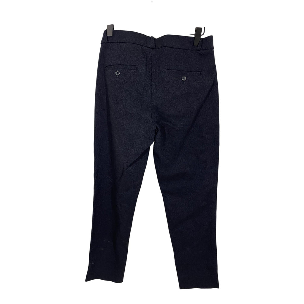 Banana Republic Hampton Fit 2 Navy Straight Leg Tapered Trousers Corporate