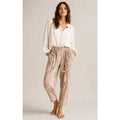 bella dahl Pink Reptile Cropped Joggers Anthropologie Lagenlook Slouchy L Casual