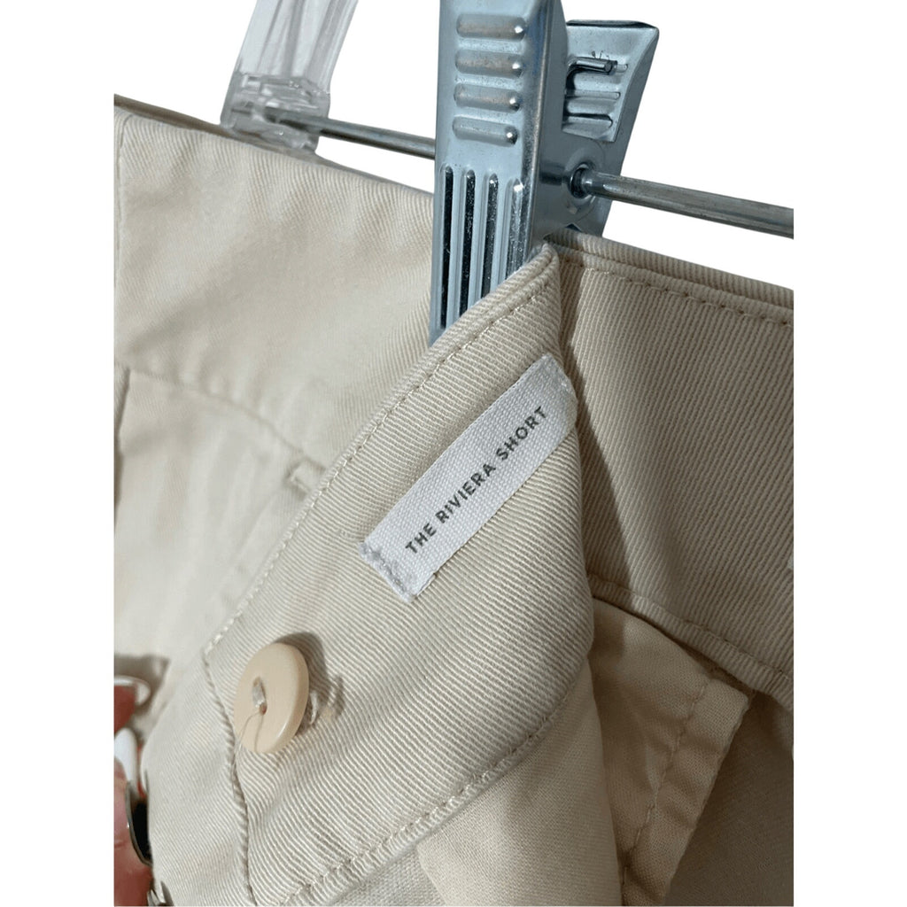 Loft SZ 4 The Riviera Short Chino Quiet Luxury Preppy Old Money Cream Shorts