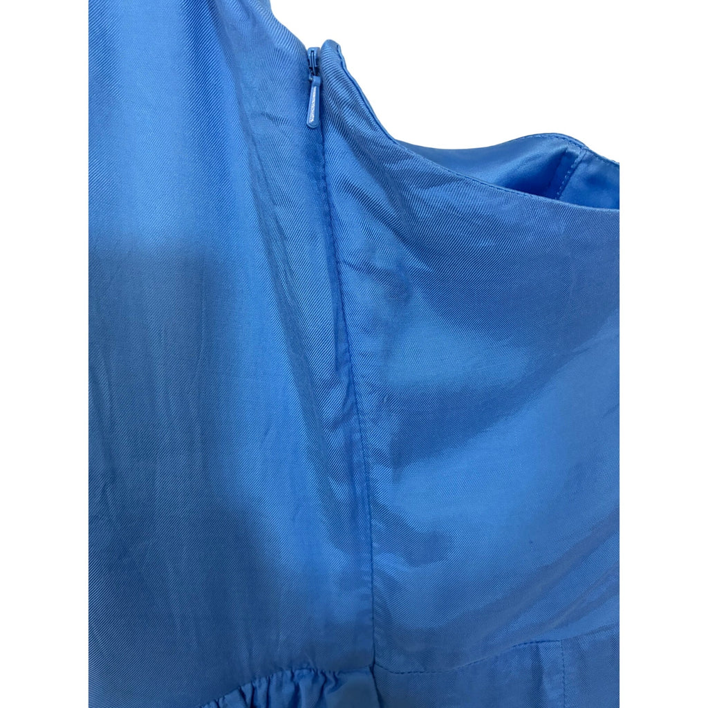 Bardot Lucia Frill One-Shoulder Dress Marina Blue 4 Event Corporate Wedding