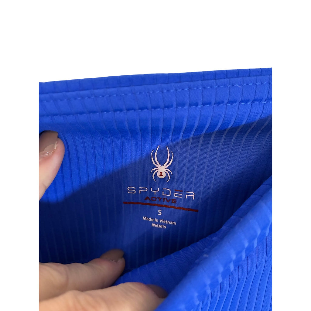 UnNew Spyder Active Leggings Women Cobalt Blue Pedal Pusher Leggings S Comfort