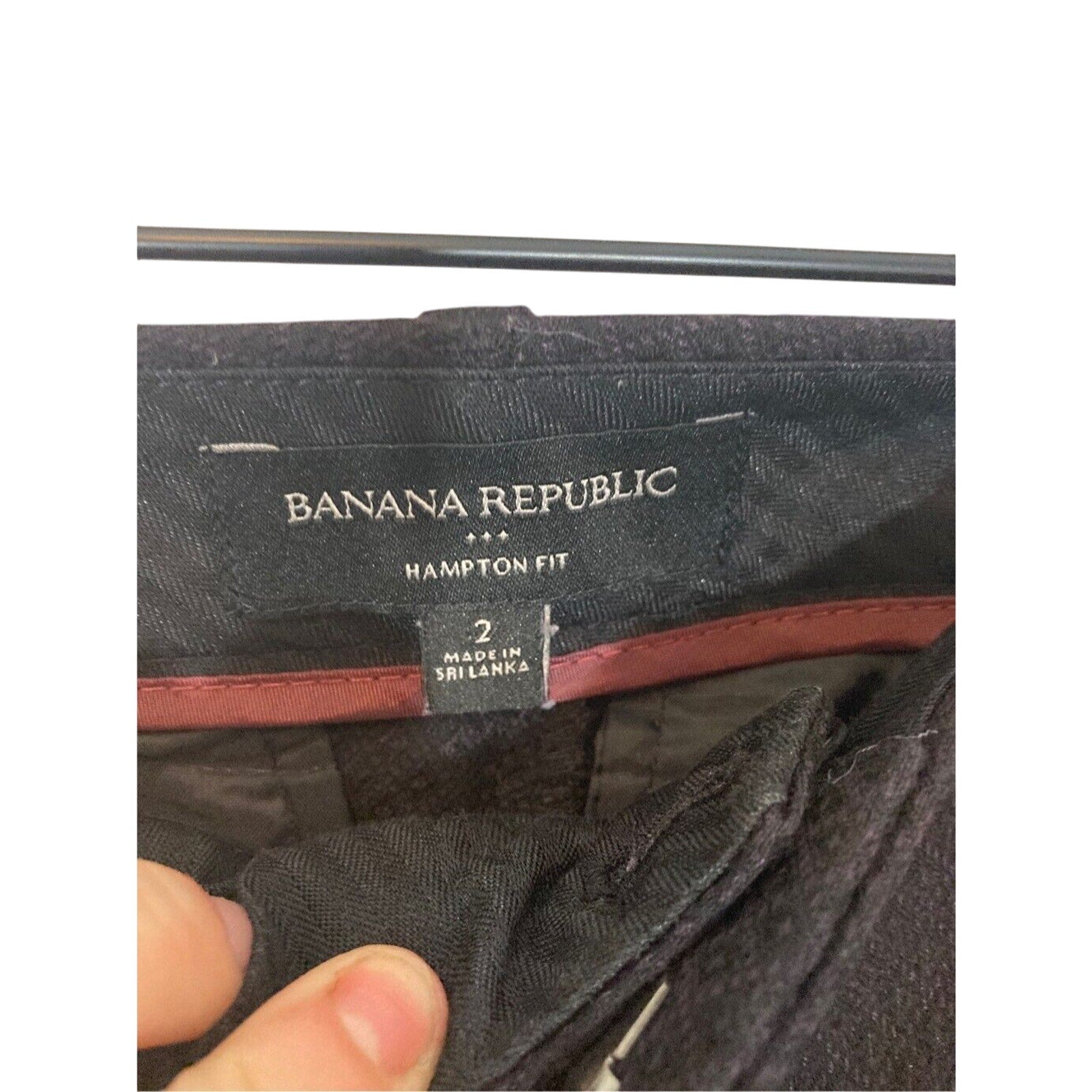 Banana Republic Hampton Fit Bootcut Business Office Careerwear Dress Slacks 2