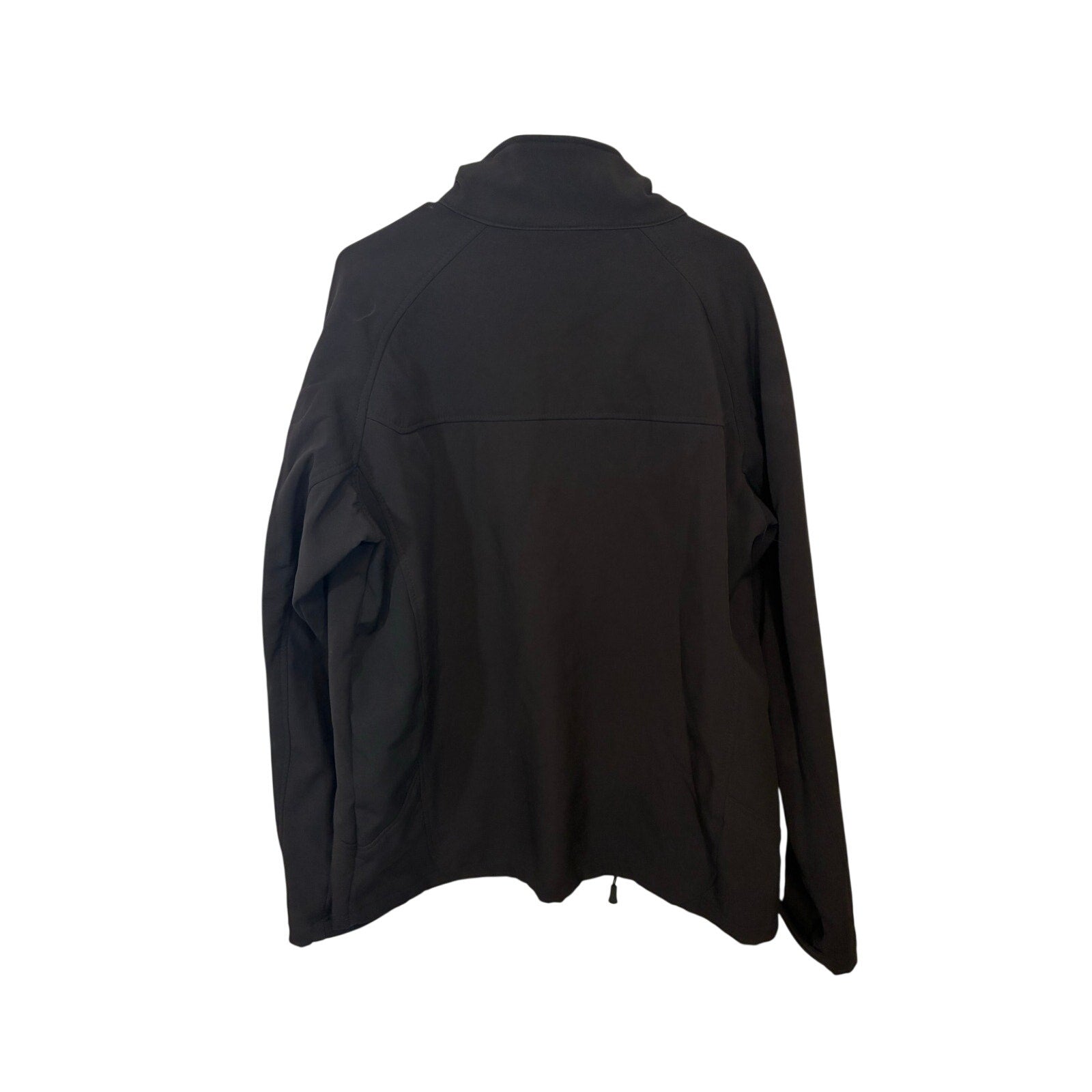 Snozu Performance Stretch-O-Rama Jacket Mens XL Black Full Zip Stretch Active