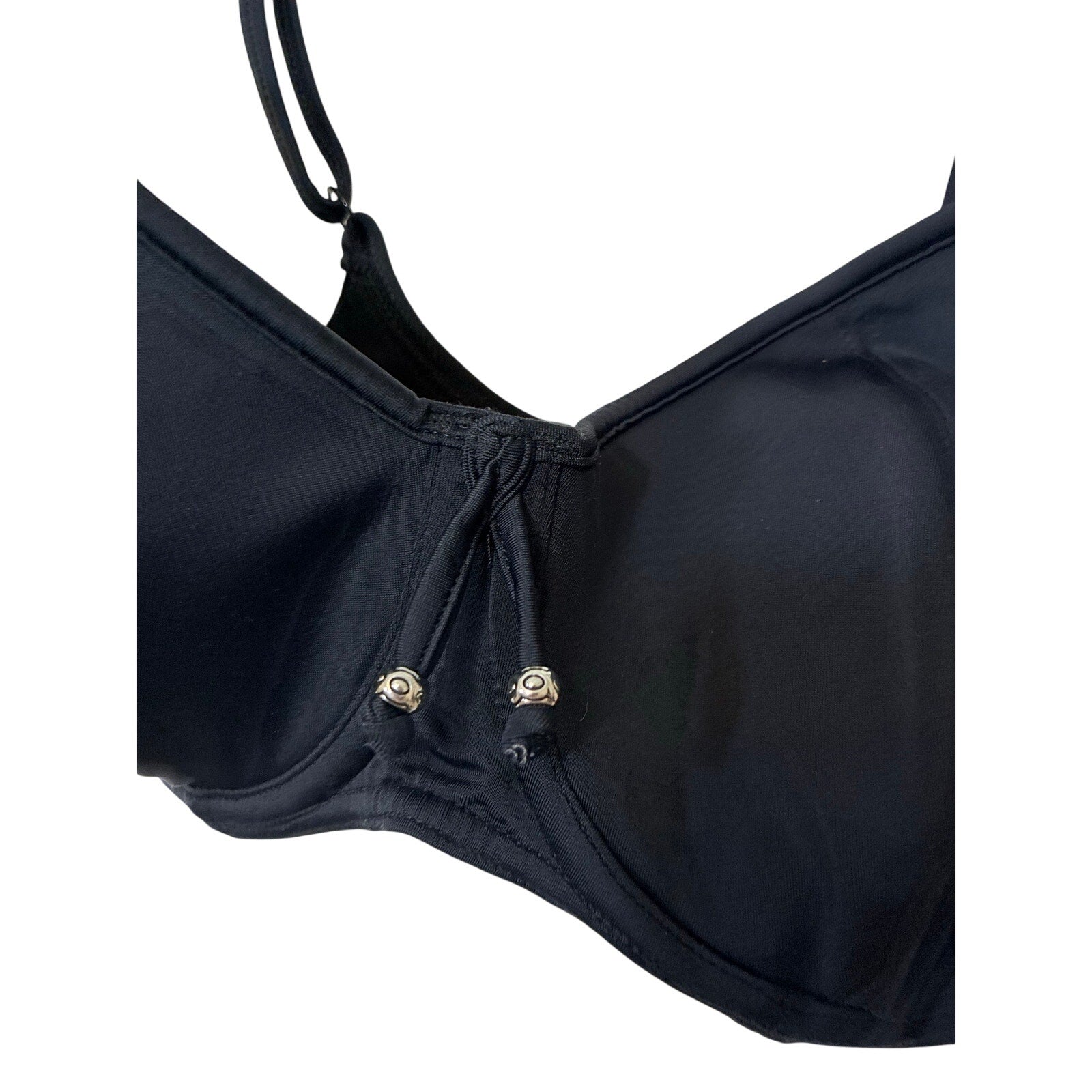 Freya Remix Sweetheart Padded Bikini Top Black 30H Luxury Swim Euro Summer