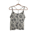 NWOT VS Pink Marble Snake Print Athleisure Workout Racerback Tank Top XL