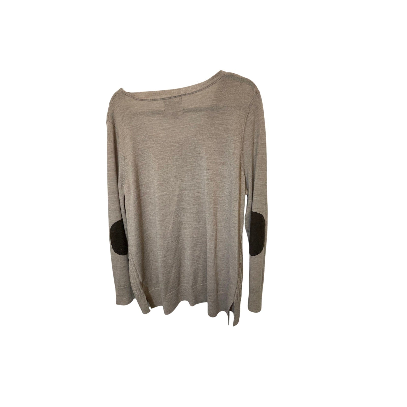Fenn Wright Manson Academia Country Club M Brown Merino Wool Preppy Sweater 2X