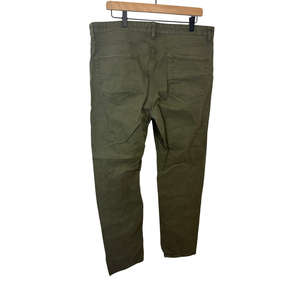 Amazon Essentials Men's 5-Pocket Stretch Twill Casual Pants Olive 38wx34L